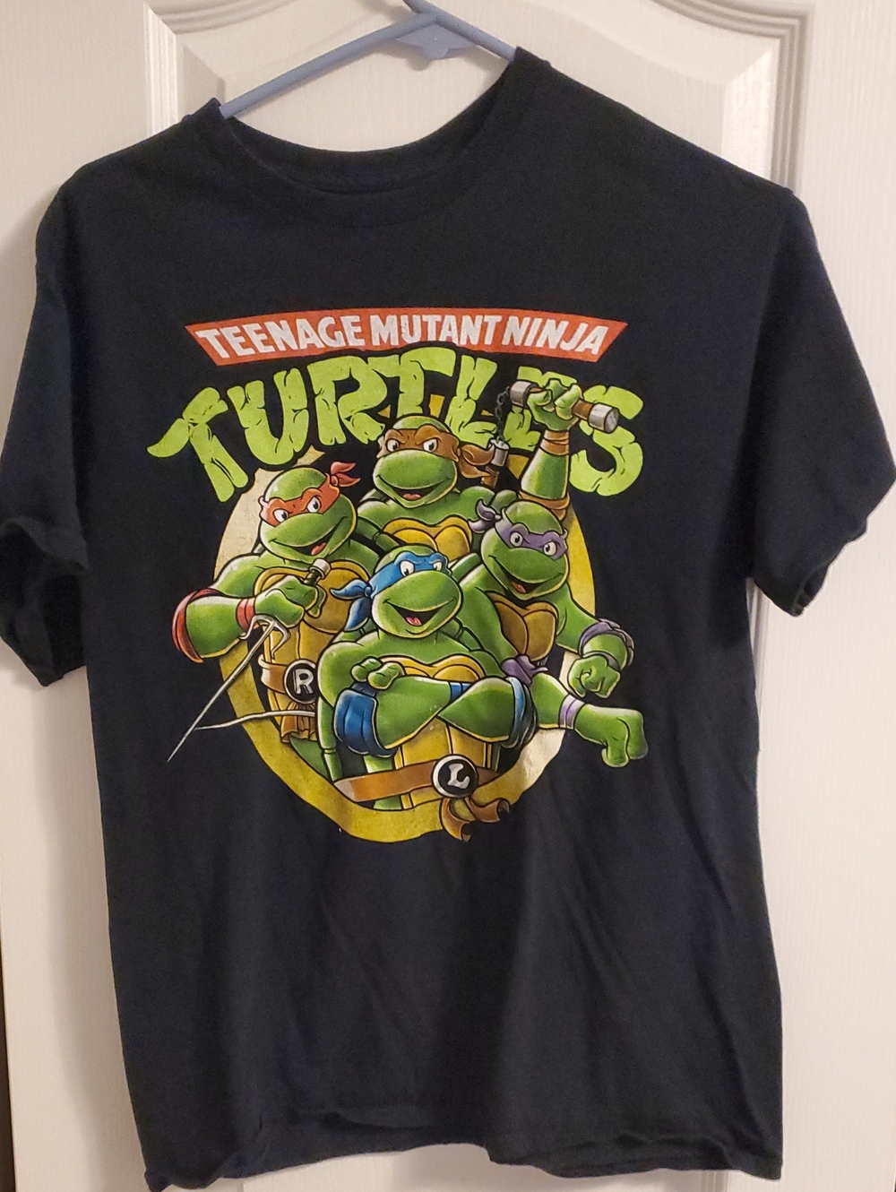 Teenage Mutant Ninja Turtles Kids Black Graphic Tee